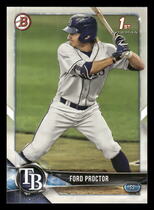 2018 Bowman Draft #BD-105 Ford Proctor