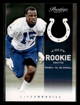 2012 Panini Prestige #293 Lavon Brazill