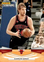 2009 Panini Base Set #52 Aaron Gray