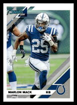 2019 Donruss Base Set #118 Marlon Mack