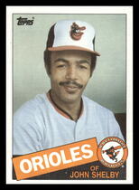 1985 Topps Base Set #508 John Shelby