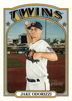2021 Topps Heritage #351 Jake Odorizzi