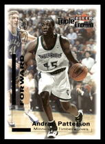 2000 Fleer Triple Crown #183 Andrae Patterson