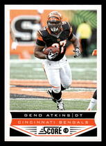 2013 Score Base Set #46 Geno Atkins