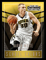 2015 Panini Contenders Draft Picks School Colors #9 Aaron White
