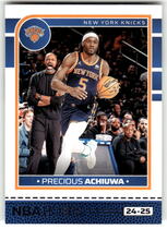 2024 Panini NBA Hoops #97 Precious Achiuwa