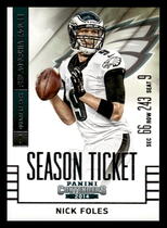 2014 Panini Contenders #42 Nick Foles
