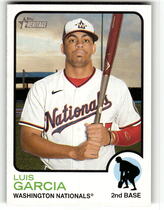 2022 Topps Heritage High Number #703 Luis Garcia