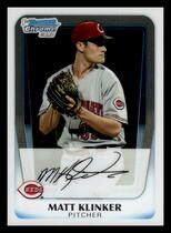 2011 Bowman Chrome Prospects #BCP77 Matt Klinker