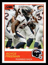 2019 Score Base Set #16 Royce Freeman