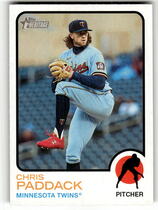 2022 Topps Heritage High Number #583 Chris Paddack
