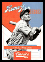 2014 Panini Classics Home Run Heroes #13 Hack Wilson