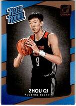 2017 Donruss Base Set #151 Zhou Qi