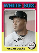 2024 Topps Heritage #218 Oscar Colas
