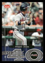 2006 Fleer Top 40 #T40-21 Chipper Jones