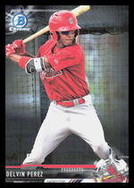 2017 Bowman Chrome Draft #BDC-147 Delvin Perez