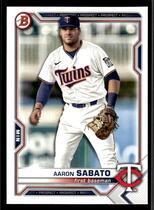2021 Bowman Draft #BD-163 Aaron Sabato