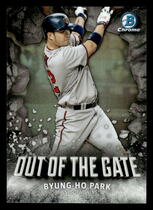 2016 Bowman Chrome Out of the Gate #OOG-8 Byung-Ho Park