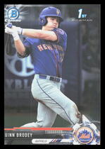 2017 Bowman Chrome Draft #BDC-24 Quinn Brodey
