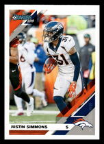 2019 Donruss Base Set #88 Justin Simmons