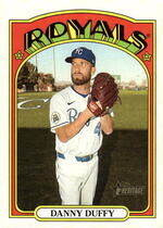 2021 Topps Heritage #331 Danny Duffy