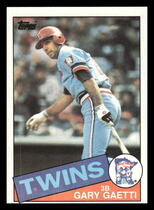 1985 Topps Base Set #304 Gary Gaetti