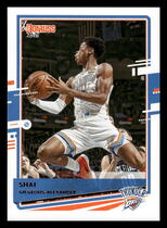 2020 Donruss Base Set #195 Shai Gilgeous-Alexander