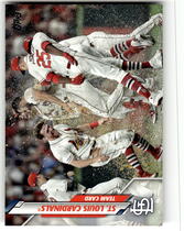 2020 Topps Base Set #87 St. Louis Cardinals Team Card