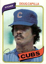 1980 Topps Base Set #628 Doug Capilla