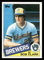 1985 Topps Base Set #553 Bob Clark