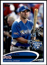 2012 Topps Update #US311 Dan Uggla