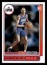 2021 Panini NBA Hoops #233 Brandon Boston Jr.