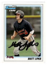 2010 Bowman Draft Prospects #BDPP60 Matt Lipka