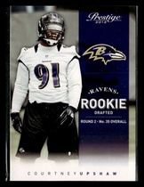 2012 Panini Prestige #219a Courtney Upshaw