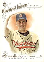 2014 Topps Allen & Ginter #67 Omar Vizquel