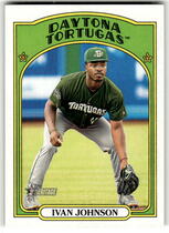2021 Topps Heritage Minor League #127 Ivan Johnson
