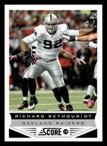 2013 Score Base Set #156 Richard Seymour
