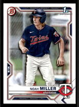 2021 Bowman Draft #BD-109 Noah Miller