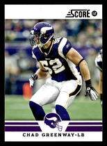 2012 Score Base Set #134 Chad Greenway