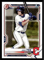 2021 Bowman Draft #BD-102 Jake Fox