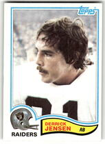 1982 Topps Base Set #192 Derrick Jensen