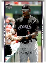 2007 Upper Deck Base Set Series 1 #309 Choo Freeman