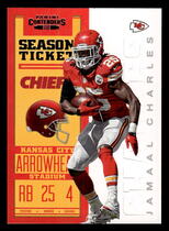 2012 Panini Contenders #48 Jamaal Charles