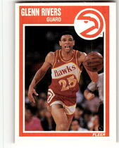 1989 Fleer Base Set #5 Glenn Rivers
