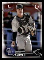 2016 Bowman Draft Picks and Prospects #BD-14 Brian Serven