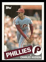 1985 Topps Base Set #379 Charles Hudson