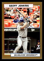 2005 Topps Bazooka Gold Chunks #44 Geoff Jenkins