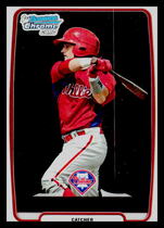 2012 Bowman Chrome Draft Draft Picks #BDPP144 Chad Carman