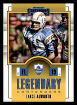 2017 Panini Contenders Legendary Contenders #LC-8 Lance Alworth