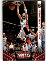 2014 Panini Threads #92 Jonas Valanciunas